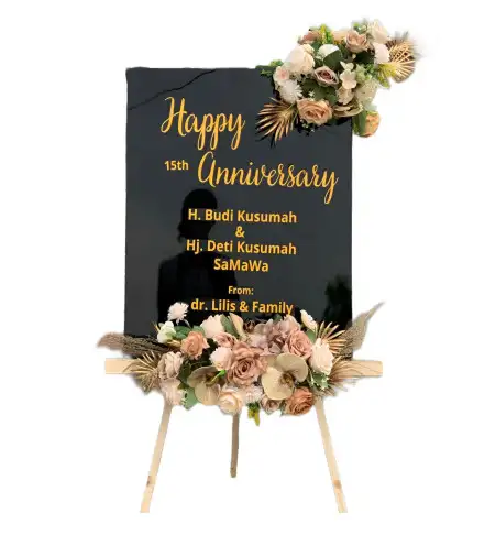 Papan Bunga Akrilik Puhun Tembok